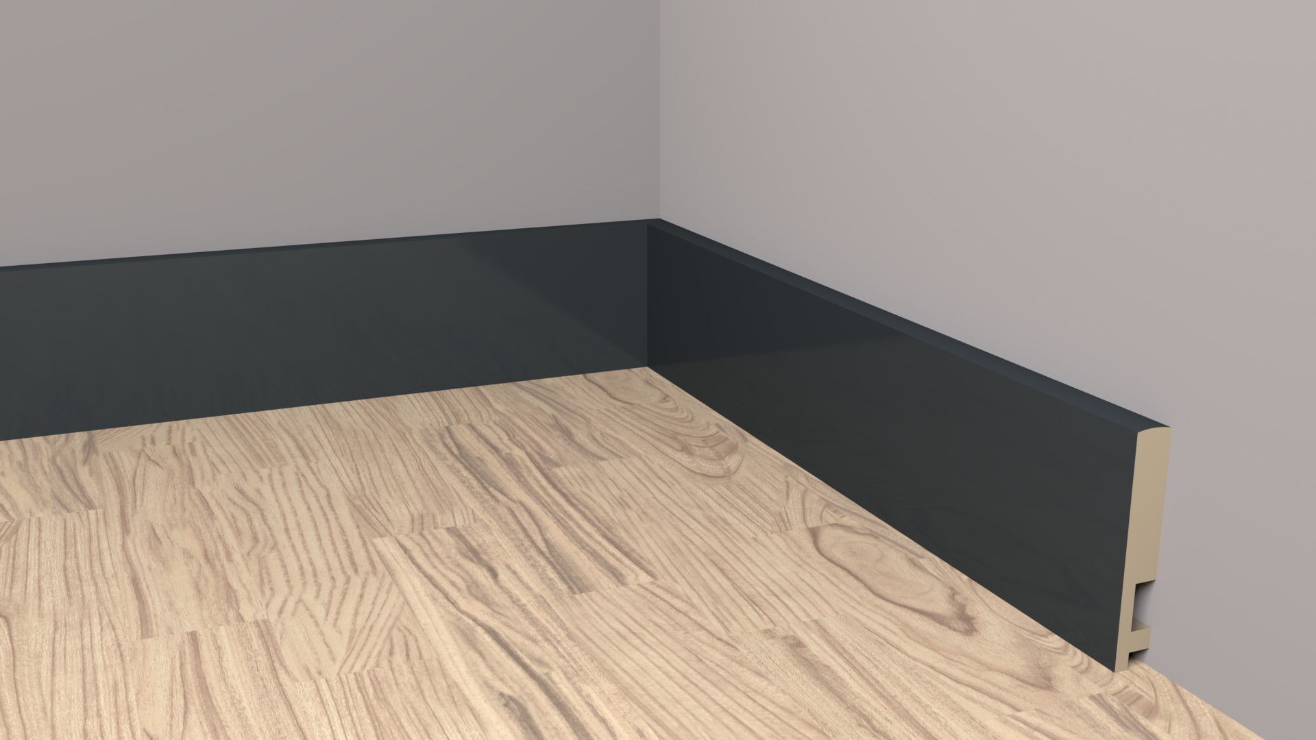 antracytowe listwy MDF